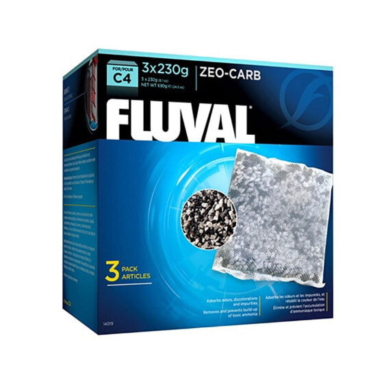 FLUVAL Zeo Carb C4 filter 3 units