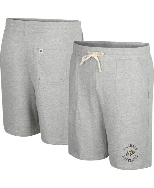 Men's Heather Gray Colorado Buffaloes Love To Hear This Terry Shorts