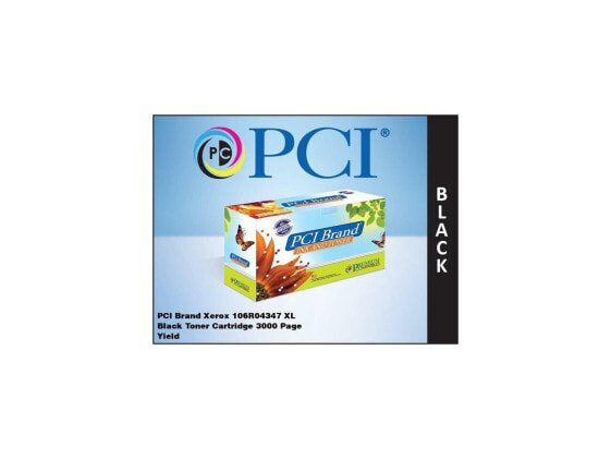 PCI Brand Compatible Xerox 106R04347 106R4347 XL High-Capacity Black Toner Cartr