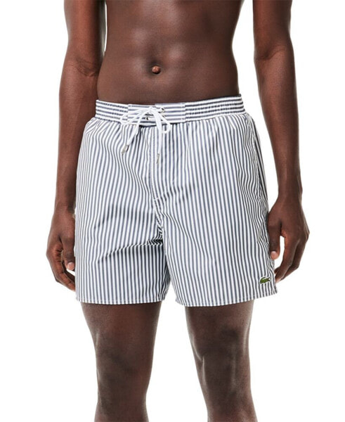 Men's Yarn-Dyed Striped 6" Swim Trunks