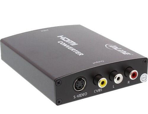 InLine HDMI to S-Video Converter + RCA Audio Converter