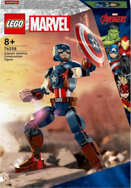 Конструктор пластиковый Lego Marvel Captain America 76258