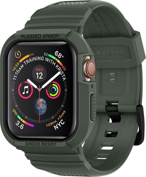 Spigen SPIGEN RUGGED ARMOR ”PRO” APPLE WATCH 4 (44MM) MILITARY GREEN uniwersalny