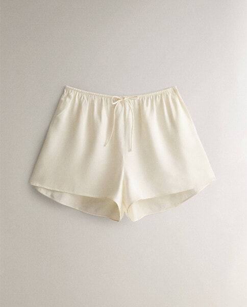 Silk shorts