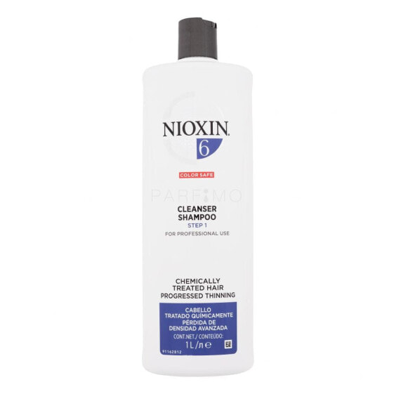 Nioxin System 6 Color Safe Cleanser Shampoo 1000 ml shampoo für Frauen