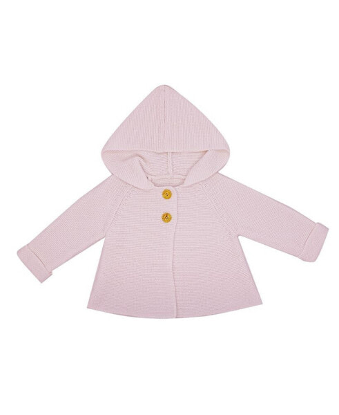 Baby Girls Long Sleeve Hooded Sweater