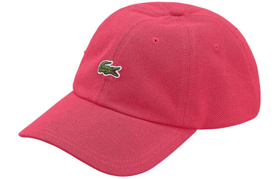 Шапка Supreme FW19 Week 5 x LACOSTE Pique 6-Panel logo SUP-FW19-524