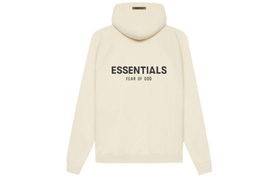 Толстовка мужская Fear of God Essentials SS21 с капюшоном Buttercream/Cream