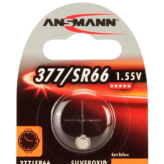 ANSMANN 377 Silveroxid SR66 Batteries