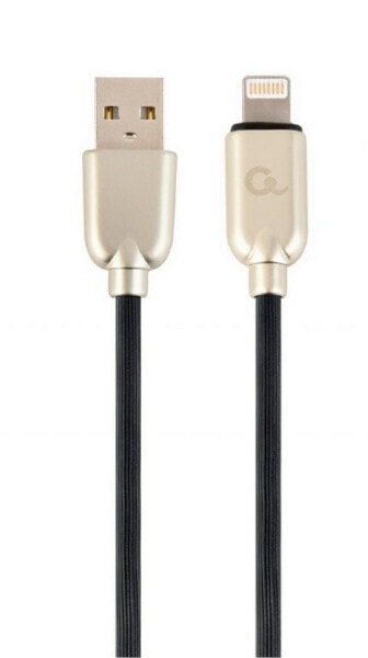 Кабель USB - Gembird - Cablexpert CC-USB2R-AMLM-1M - 1 м - USB A - Lightning - мужской - мужской - черный