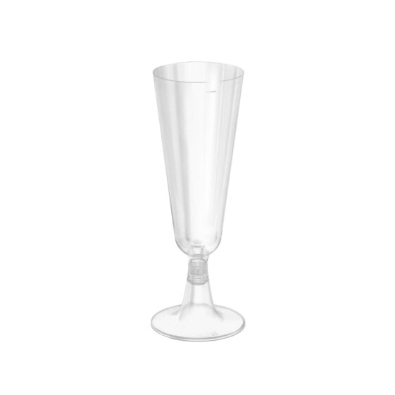 Reusable cava glasses Algon Transparent 150 ml 50 Units