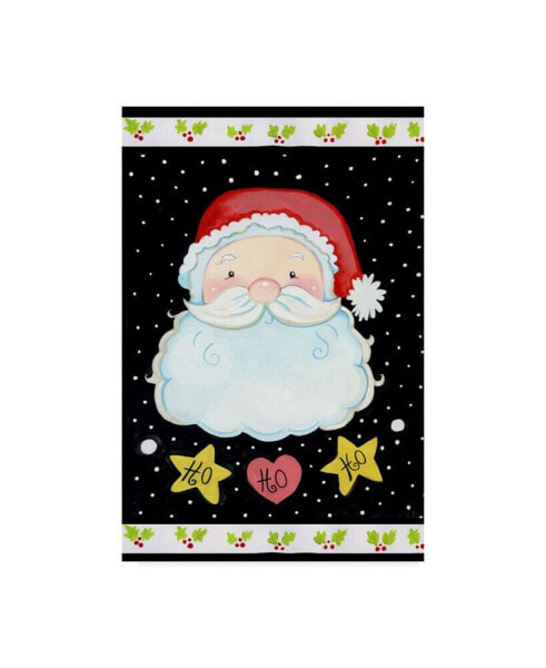 Valarie Wade 'Ho Ho Santa Claus' Canvas Art - 12" x 19"