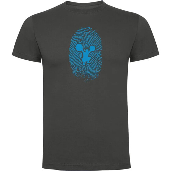 KRUSKIS Fitness Fingerprint short sleeve T-shirt