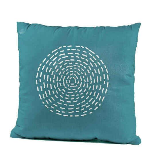 Cushion étnico Cyan 45 x 10 x 45 cm