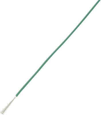 Conrad Electronic SE Conrad SH1998C448 - 1 mm² - Green - Polyvinyl chloride (PVC) - 25 m - 2.1 mm