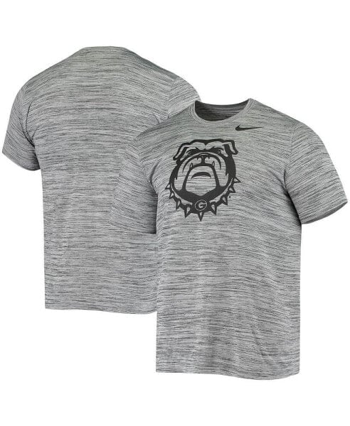 Men's Gray Georgia Bulldogs Tonal Velocity Legend Performance T-shirt