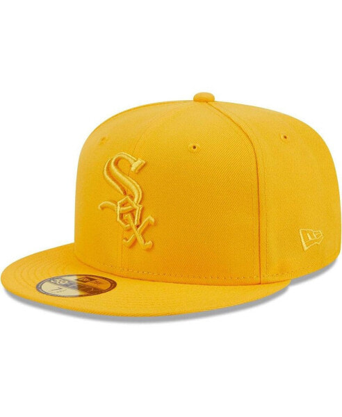 Men's Gold Chicago White Sox Color Pack 59FIFTY Fitted Hat