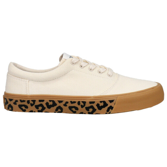 TOMS Alpargata Fenix Leopard Womens Beige Sneakers Casual Shoes 10017880