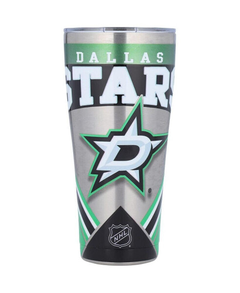 Серебристая стальная чашка для льда Tervis Tumbler Dallas Stars 30 унций