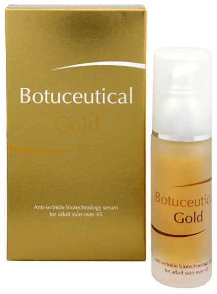 Botuceutical Gold - biotechnology anti-wrinkle serum for mature skin 45+ 30 ml