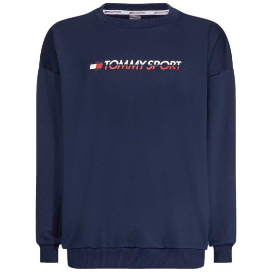 TOMMY HILFIGER Knit Crew Logo Tape sweatshirt