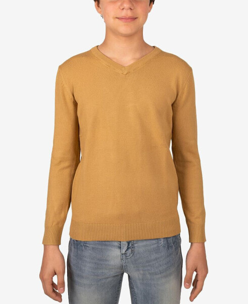 Boy's Basic V-Neck Sweater