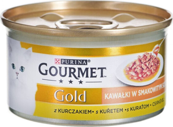 Влажный корм Gourmet GOURMET GOLD Sauce Delights Курица 85 г