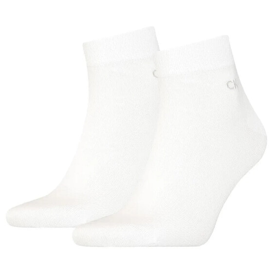 CALVIN KLEIN Quarter short socks 2 pairs