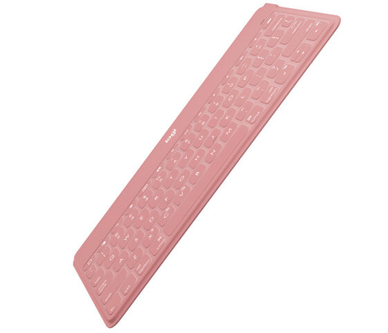 Logitech Keys-To-Go - German - 1.7 cm - 1.2 mm - Apple - iPad - iPhone - Apple TV - Pink