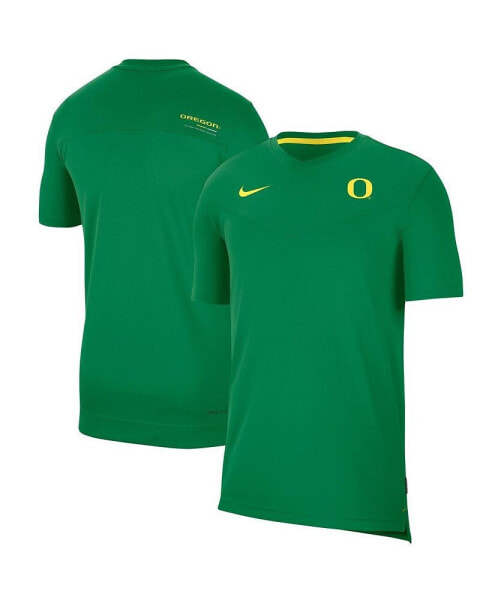 Men's Green Oregon Ducks 2022 Coaches UV Performance T-shirt