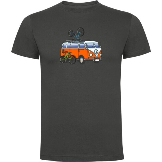 KRUSKIS Hippie Van MTB short sleeve T-shirt