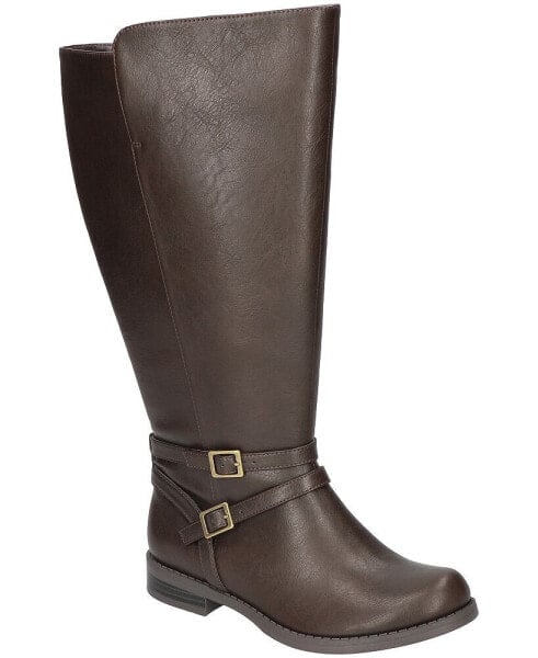 Women's Bay Plus Plus Athletic Shafted Extra Wide Calf Tall Boots