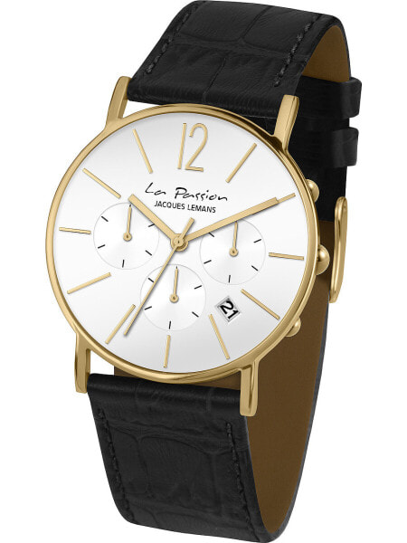 Наручные часы Jacques Lemans La Passion chrono 40mm 5ATM