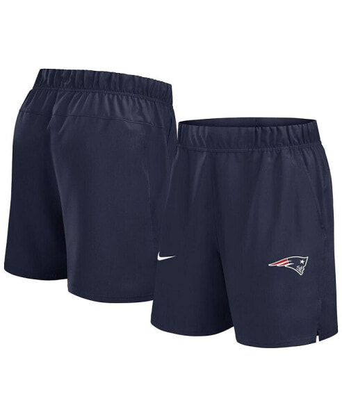 Men's Navy New England Patriots Blitz Victory Performance Shorts