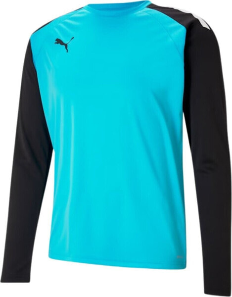 Puma Koszulka bramkarska męska Puma teamPACER GK LS niebiesko-czarna 704933 40 2XL