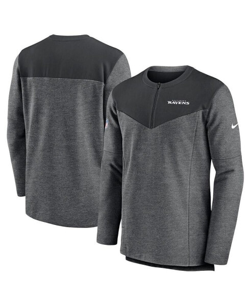 Куртка мужская Nike Baltimore Ravens Серый Квотер-зип Верхняя Одежда