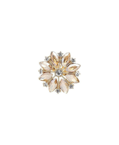 Women's Marquise Flower Cocktail Ring