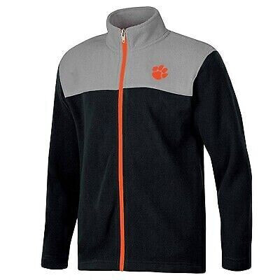 NCAA Clemson Tigers Boys' Fleece Full Zip Jacket - S