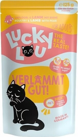 Lucky Lou Lucky Lou Lifestage Adult Drób i jagnięcina saszetka 125g