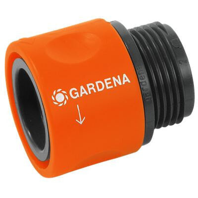 Gardena 917-50 - Hose connector - 3/4" - Female/Female - Black - Orange