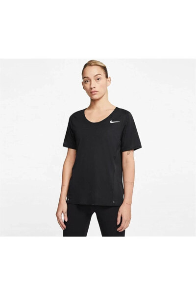 Kadın Antreman Tişört -city Sleek Short-sleeve Running