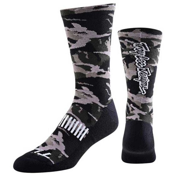 TROY LEE DESIGNS Camo Signature Performance crew socks