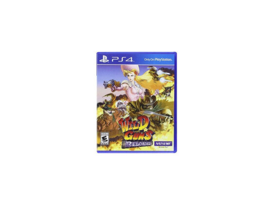 Wild Guns Reloaded PS4 Video Games