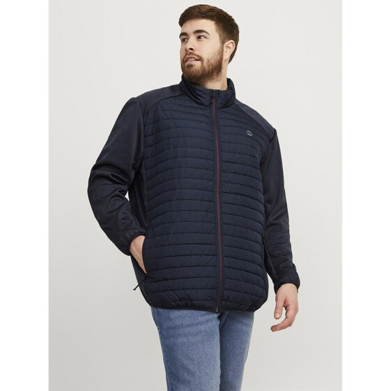 JACK & JONES Multi Quilted Collar Plus Size jacket