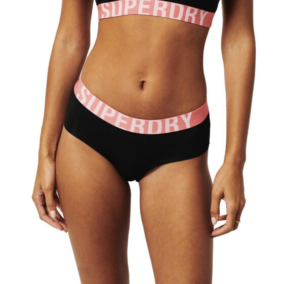 SUPERDRY Large Logo Hipster Brief Swim Suit