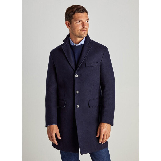 FAÇONNABLE Jersey Wool Coat