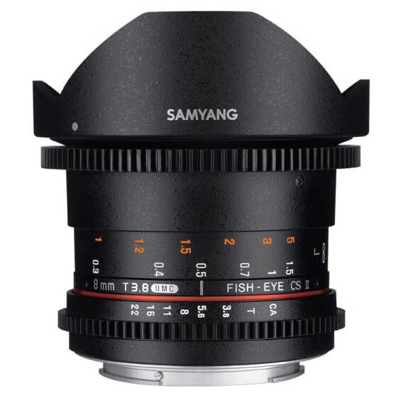 SAMYANG T3.8 UMC CSII VDSLR FujixLens 8 mm