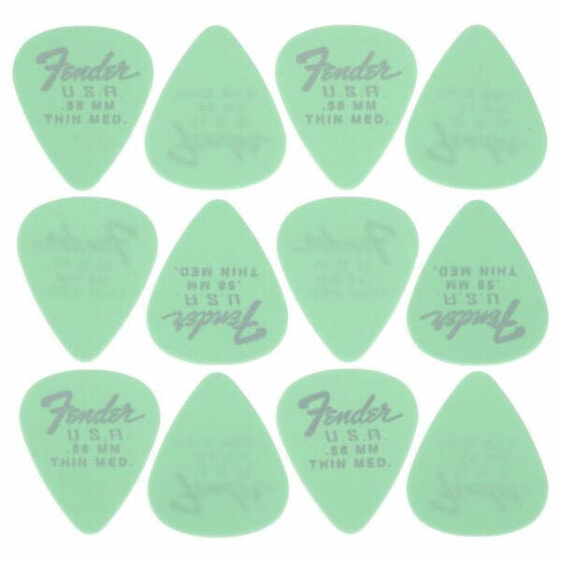 Аксессуары для гитар Fender 351 Dura-Tone Picks SFG