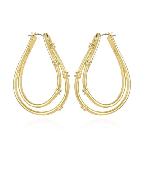 Oval Hoop Earrings