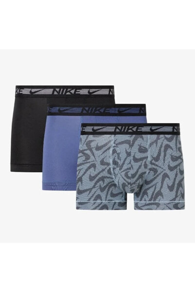 Трусы мужские Nike Trunk 3'lü Erkek Renkli Boxer